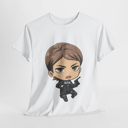 Attack On Titan Jean Kirstein Unisex Heavy Cotton Tee - Vibrant and Stylish Design for Otaku Heads