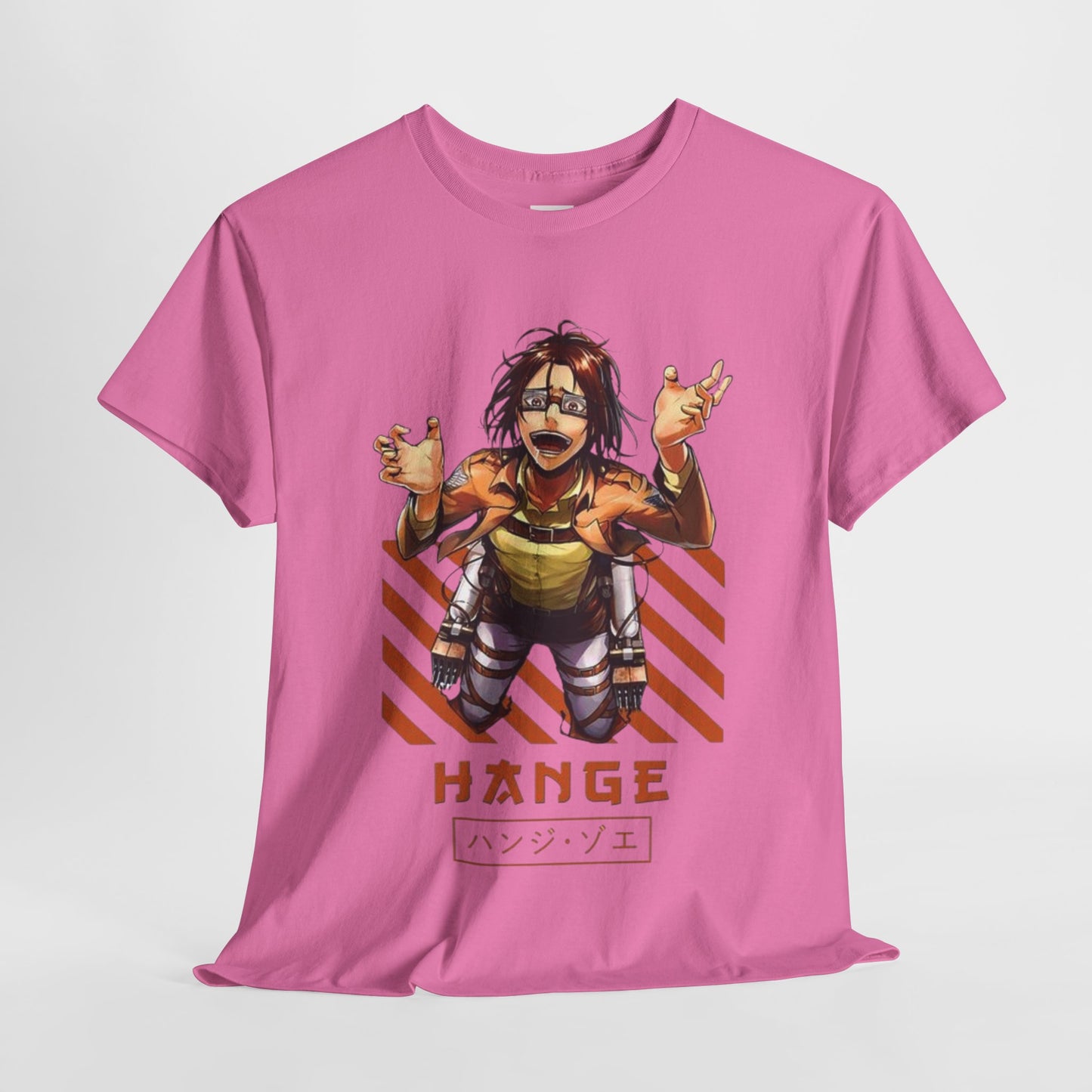 Attack On Titan Hange Zoë Unisex Heavy Cotton Tee - Vibrant and Stylish Design for Otaku Heads