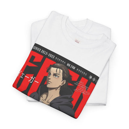 Attack On Titan Unisex Heavy Cotton Tee - Vibrant and Stylish Design for Otaku Heads