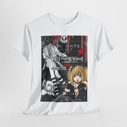 Death Note Misa Amane Unisex Heavy Cotton Tee - Vibrant and Stylish Design for Otaku Heads