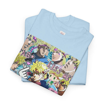 Jojo's Bizarre Adventure Caesar A. Zeppeli Unisex Heavy Cotton Tee - Vibrant and Stylish Design for Otaku Heads