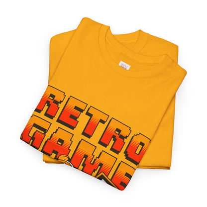 Retro Game Never Die Unisex Heavy Cotton Tee - Perfect for Gamers