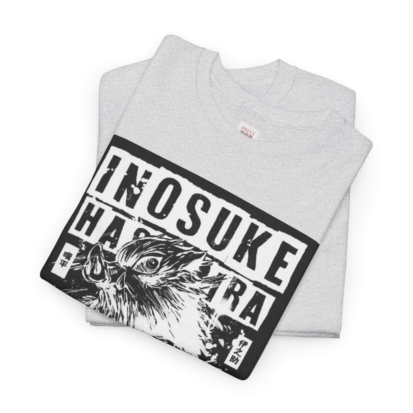 Demon Slayer Inosuke Hashibira Unisex Heavy Cotton Tee - Vibrant and Stylish Design for Otaku Heads