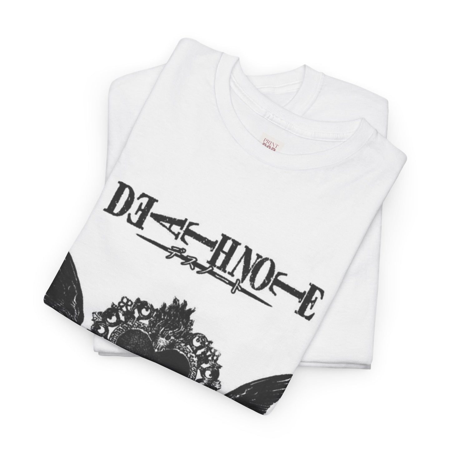 Death Note Unisex Heavy Cotton Tee - Vibrant and Stylish Design for Otaku Heads