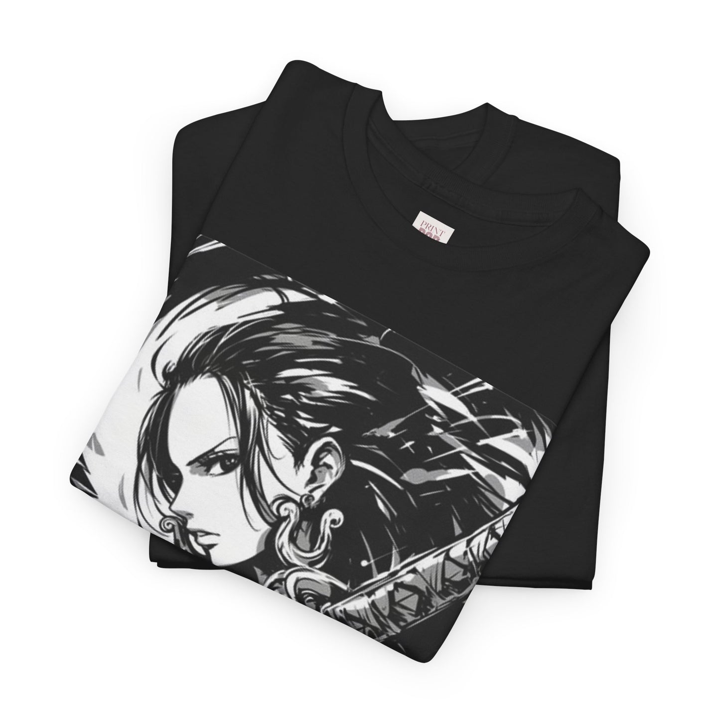 One Piece Boa Hancock Unisex Heavy Cotton Tee - Vibrant and Stylish Design for Otaku Heads