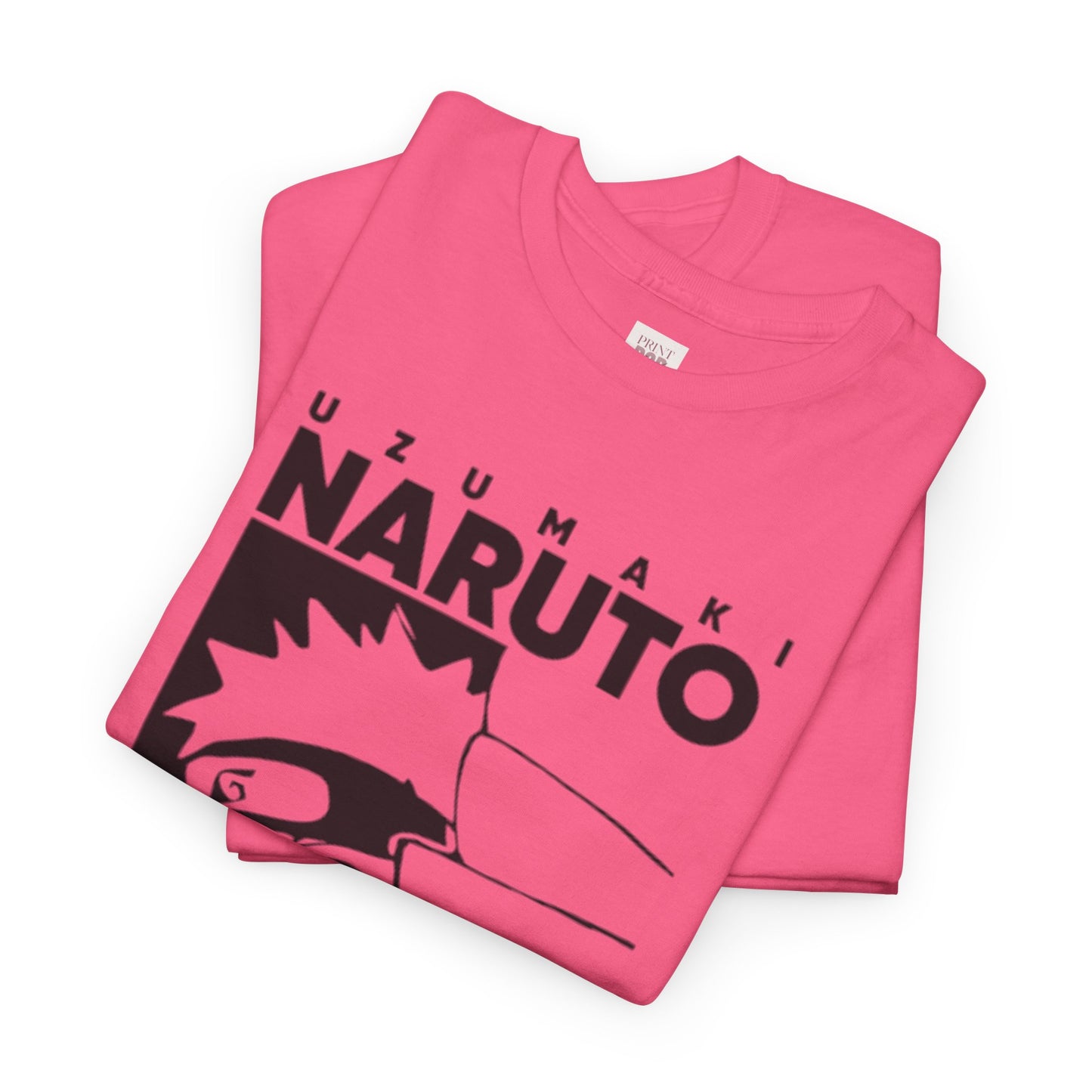 Naruto Shippuden Uzumaki Naruto Unisex Heavy Cotton Tee - Vibrant and Stylish Design for Otaku Heads