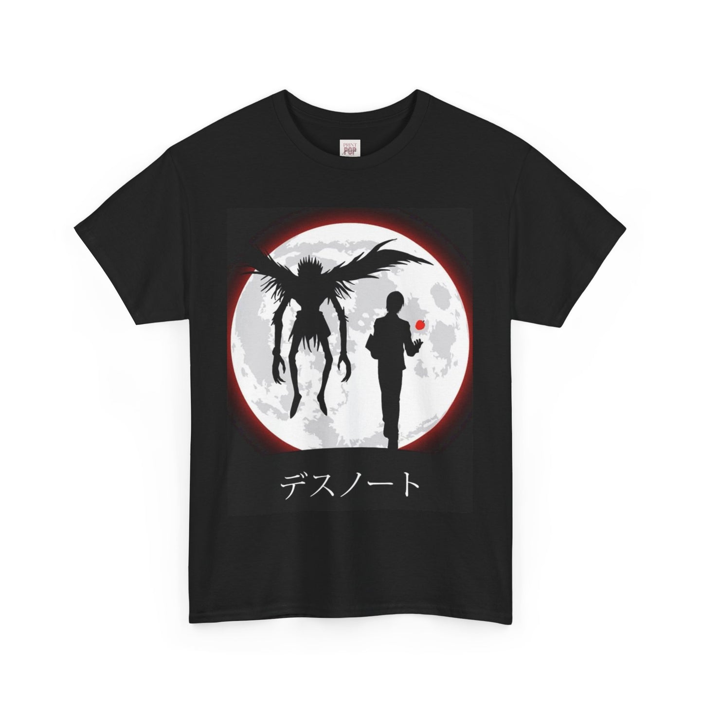 Death Note Unisex Heavy Cotton Tee - Vibrant and Stylish Design for Otaku Heads