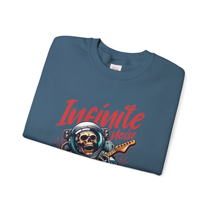 Infinite Noise Crewneck Unisex Heavy Blend Premium and Comfortable Sweatshirt - Metal Never Dies