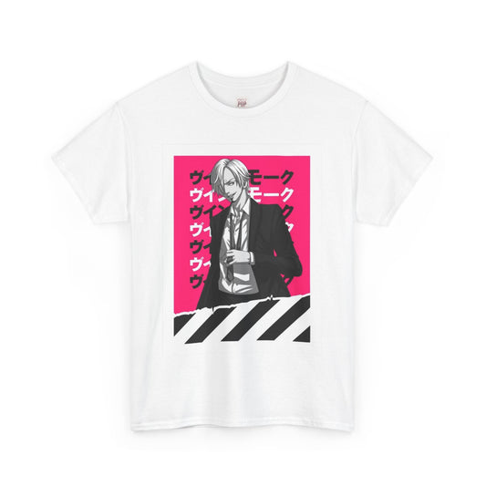 One Piece Sanji Unisex Heavy Cotton Tee - Vibrant and Stylish Design for Otaku Heads