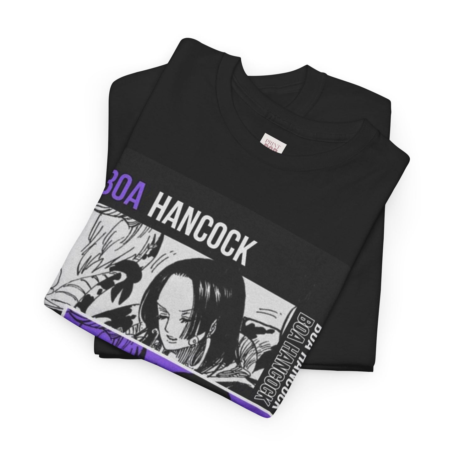 One Piece Boa Hancock Unisex Heavy Cotton Tee - Vibrant and Stylish Design for Otaku Heads