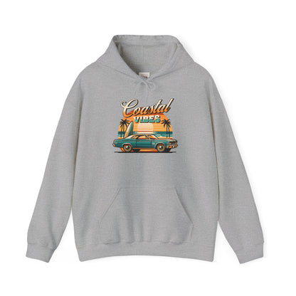 Coastal Vibes Unisex Hoodie - Relaxed and Stylish Hoodie for Beach Lovers