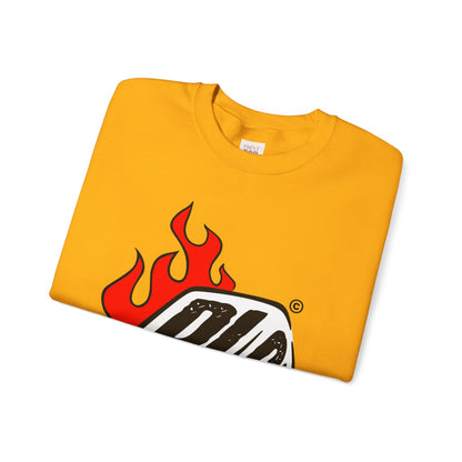 Dig Fire Unisex Crewneck Sweatshirt - Heavy Blend, Trendy Casual Wear