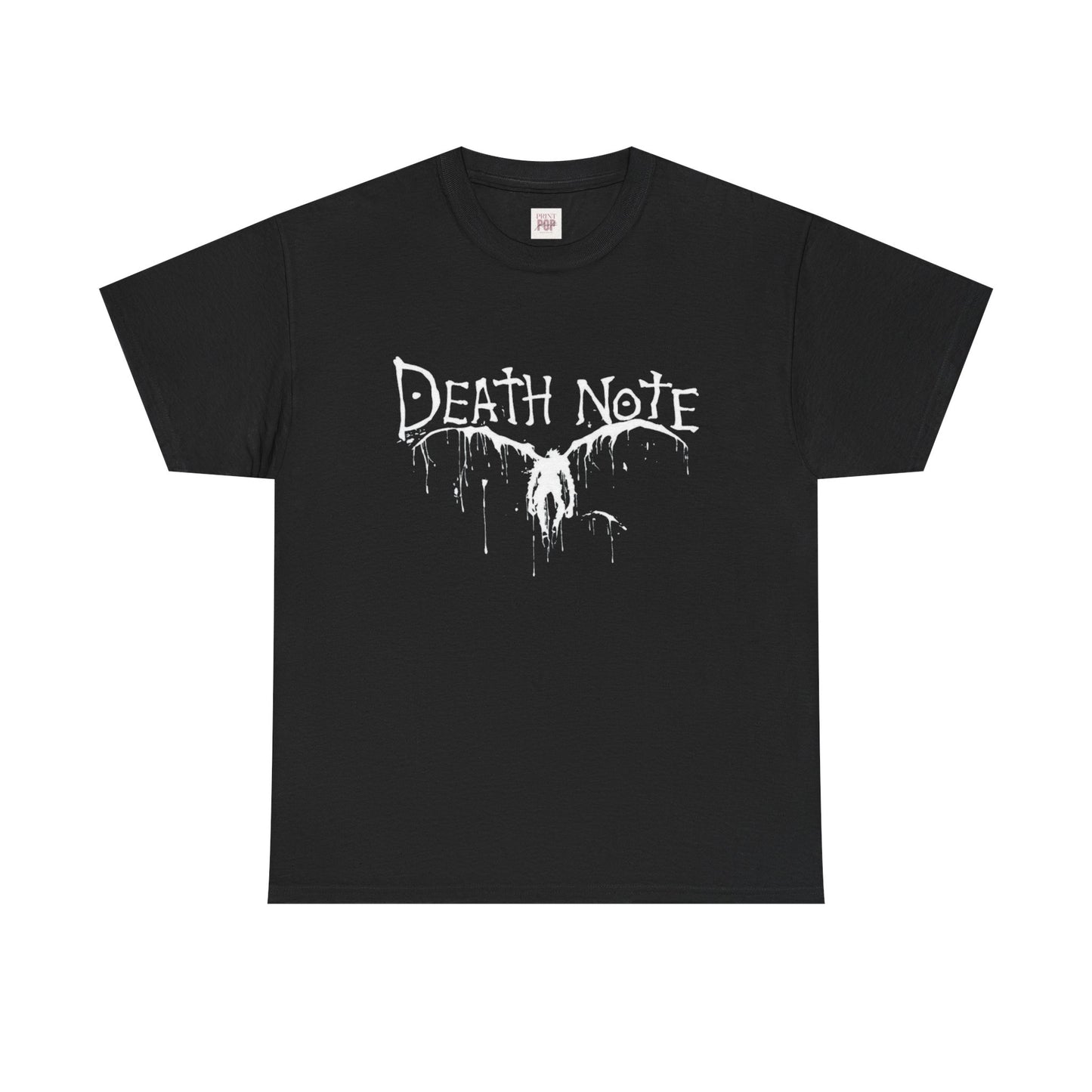 Death Note Unisex Heavy Cotton Tee - Vibrant and Stylish Design for Otaku Heads