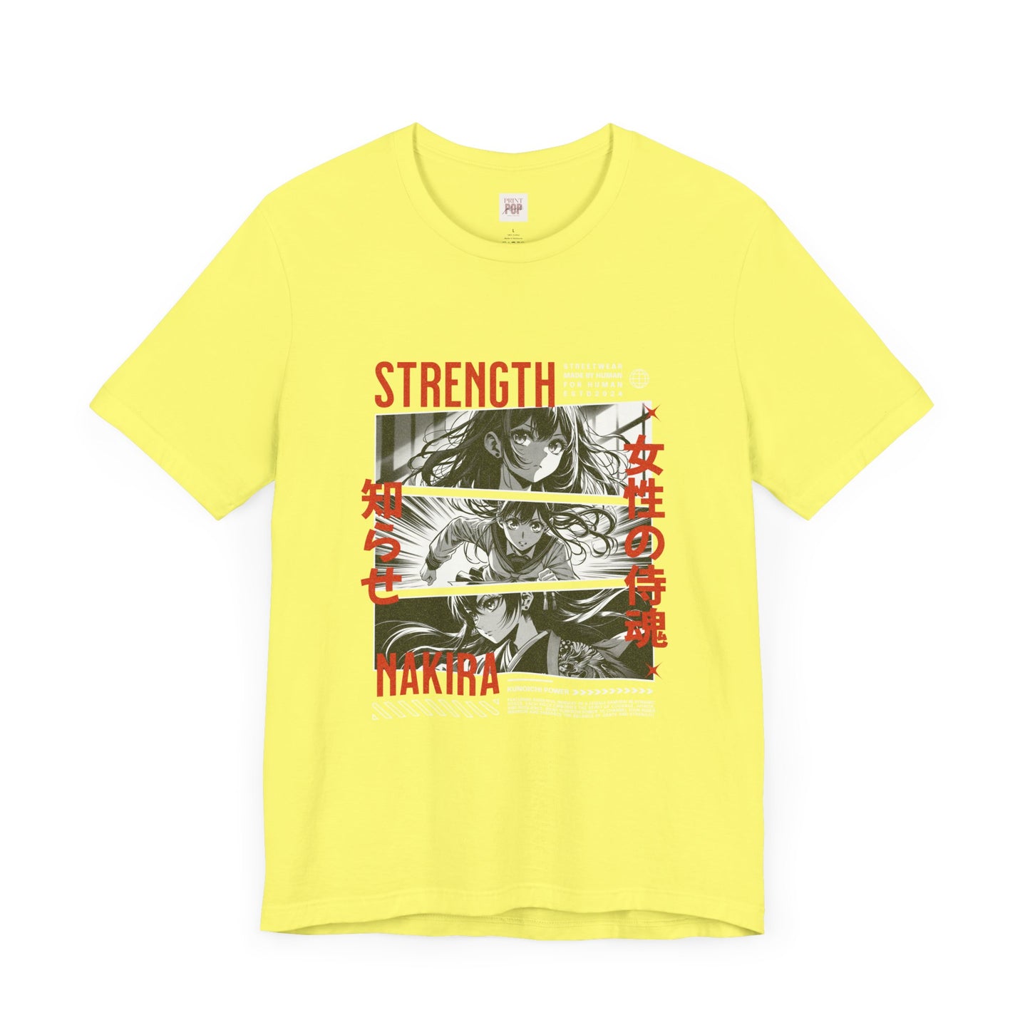 Strength Nakira Anime Graphic Tee for Fans