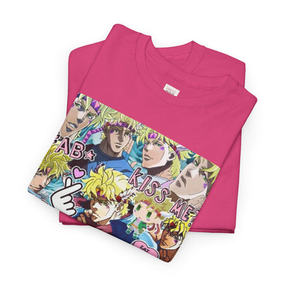 Jojo's Bizarre Adventure Caesar A. Zeppeli Unisex Heavy Cotton Tee - Vibrant and Stylish Design for Otaku Heads