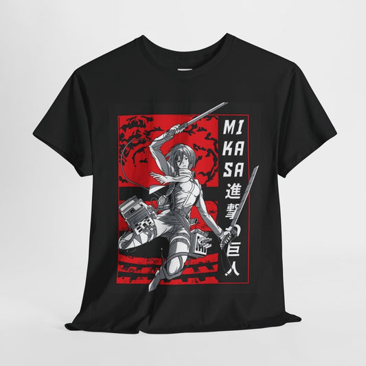 Attack On Titan Unisex Heavy Cotton Tee - Vibrant and Stylish Design for Otaku Heads