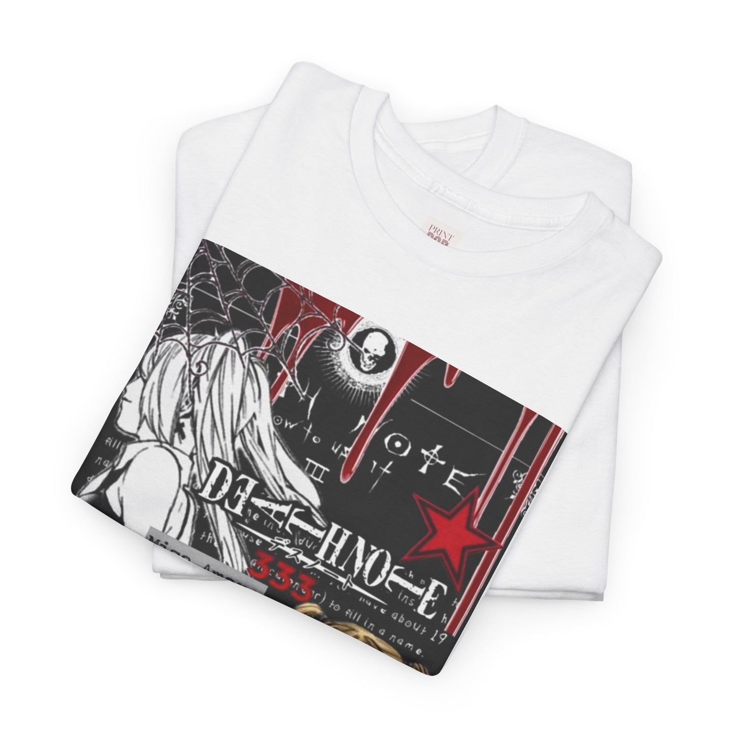 Death Note Misa Amane Unisex Heavy Cotton Tee - Vibrant and Stylish Design for Otaku Heads