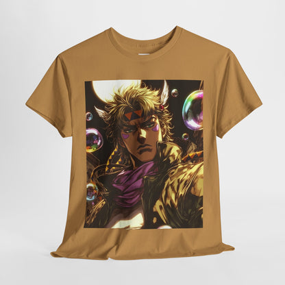 Jojo's Bizarre Adventure Caesar A. Zeppeli Unisex Heavy Cotton Tee - Vibrant and Stylish Design for Otaku Heads