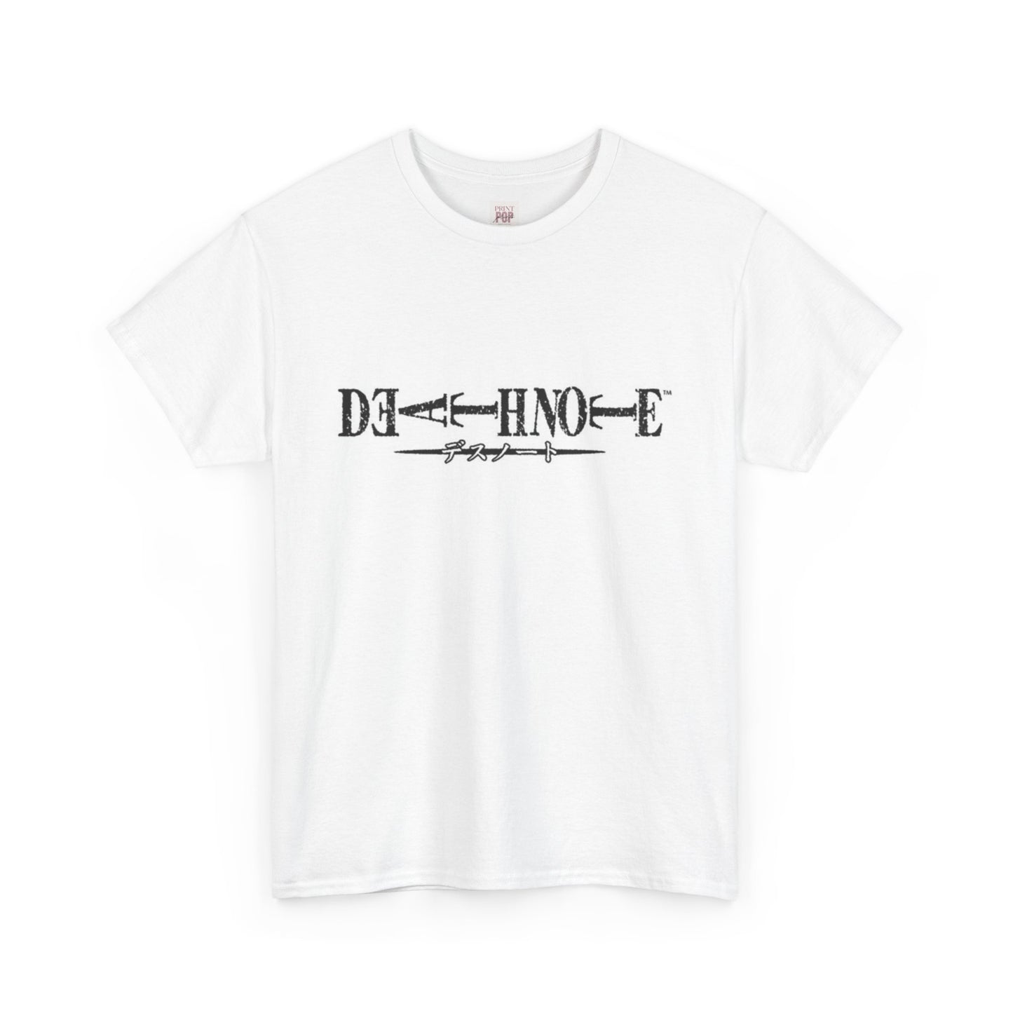 Death Note Unisex Heavy Cotton Tee - Vibrant and Stylish Design for Otaku Heads