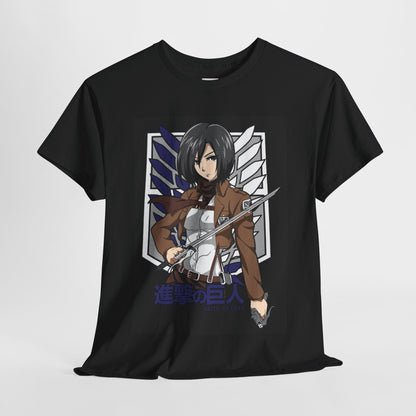 Attack On Titan Unisex Heavy Cotton Tee - Vibrant and Stylish Design for Otaku Heads