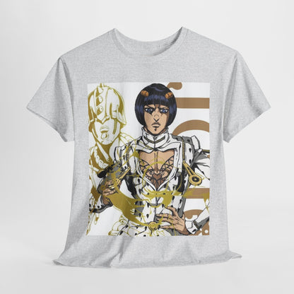 Jojo's Bizarre Adventure Bruno Bucciarati  Unisex Heavy Cotton Tee - Vibrant and Stylish Design for Otaku Heads