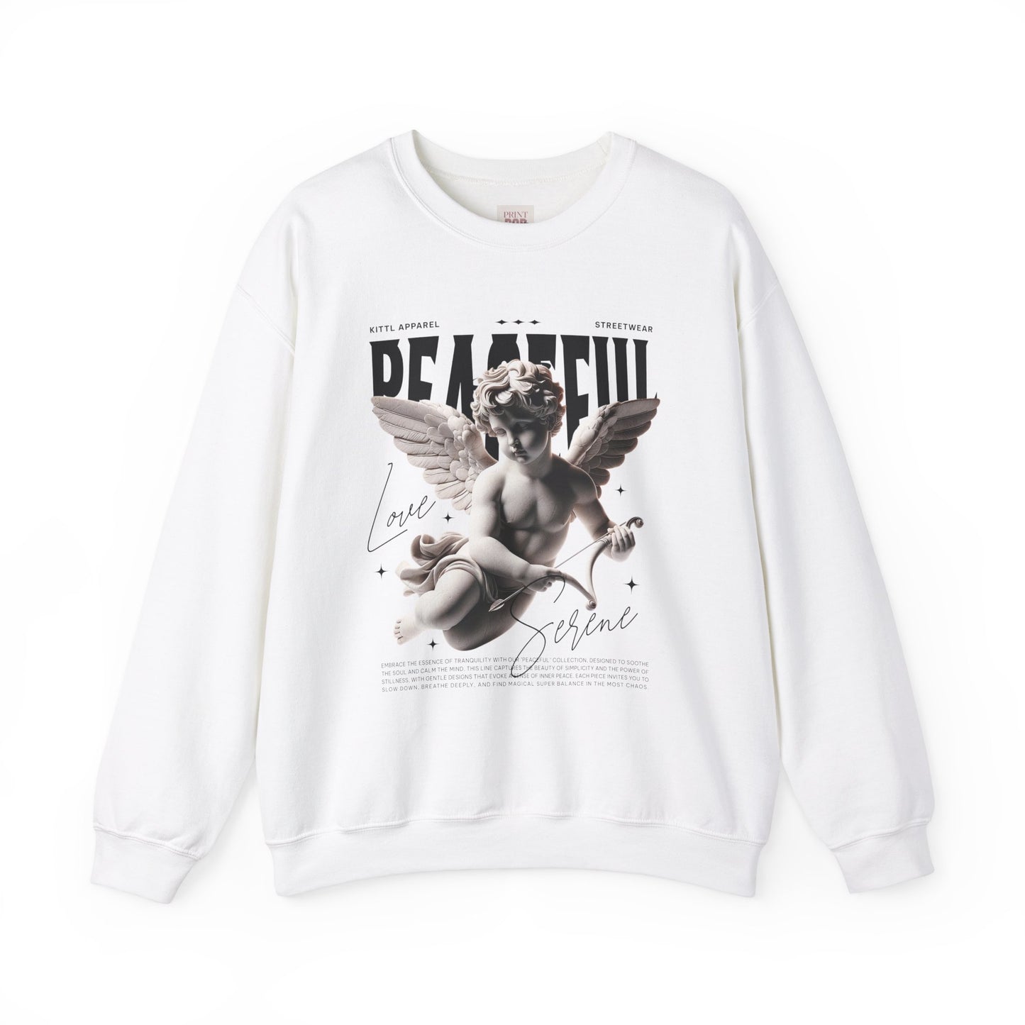 Beautiful Serene Angel Crewneck Unisex Premium and Stylish Sweatshirt