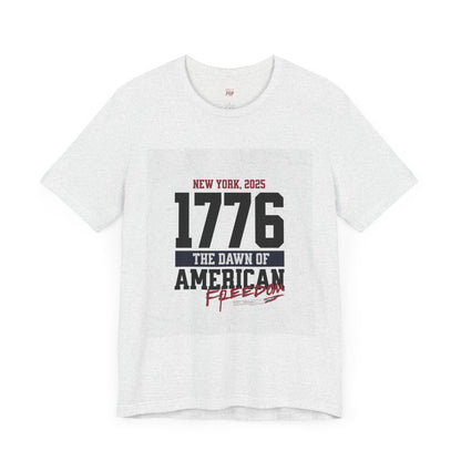 1776 American Freedom Unisex Jersey Tee - Celebrate Independence in Style