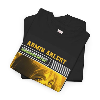 Attack On Titan Armin Arlert Unisex Heavy Cotton Tee - Vibrant and Stylish Design for Otaku Heads