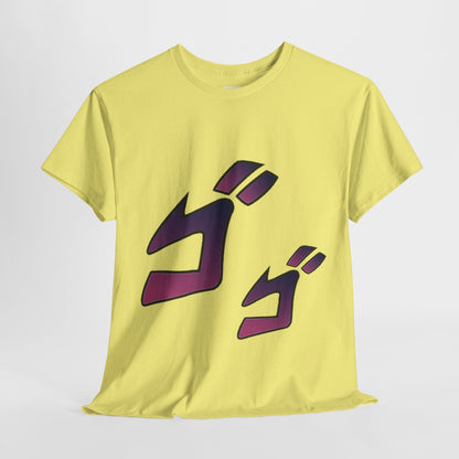 Jojo's Bizarre Adventure Unisex Heavy Cotton Tee - Vibrant and Stylish Design for Otaku Heads