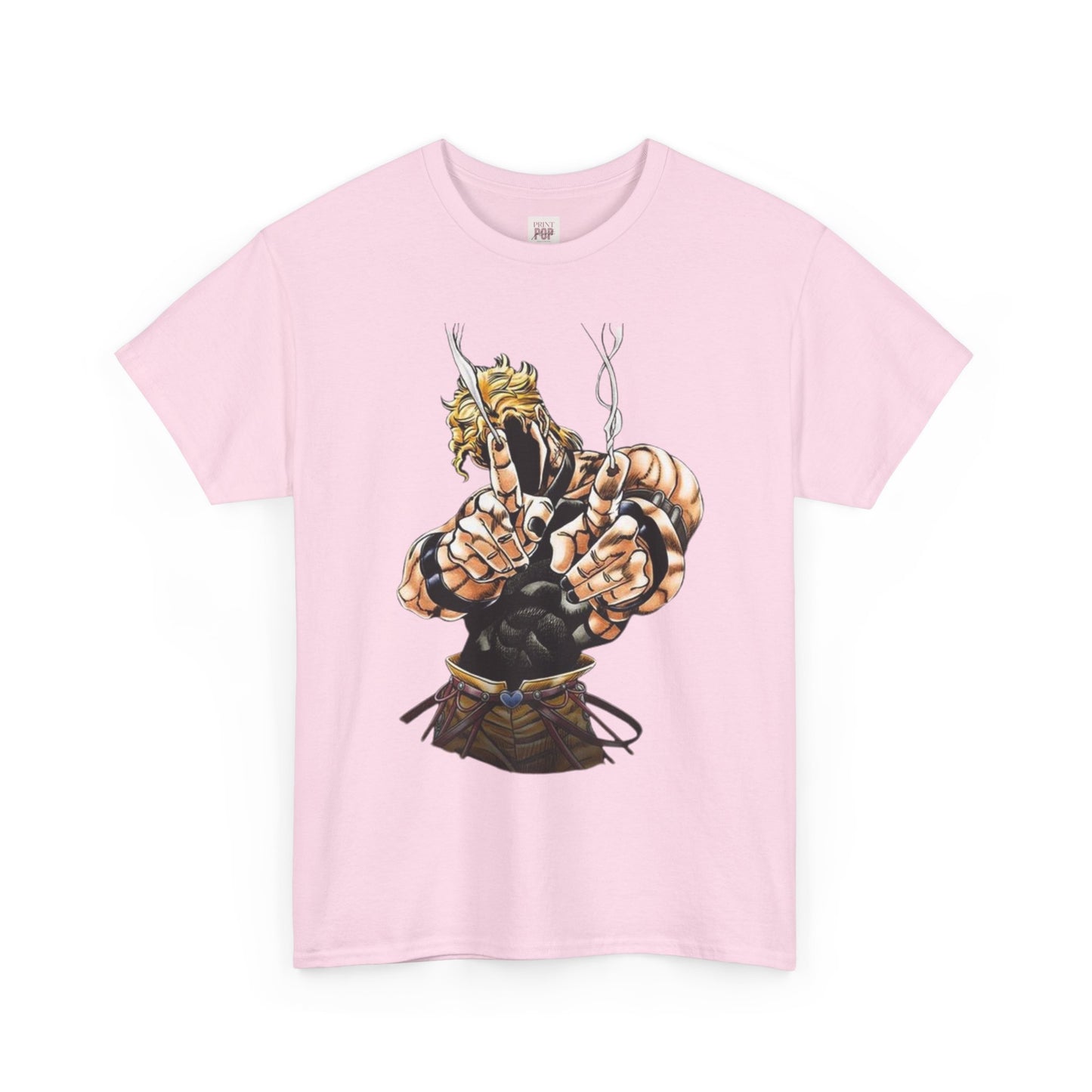 Jojo's Bizarre Adventure Dio Brando  Unisex Heavy Cotton Tee - Vibrant and Stylish Design for Otaku Heads