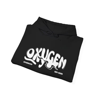 Oxygen Studio Unisex Heavy Blend™ Hoodie - Graffiti Style Streetwear