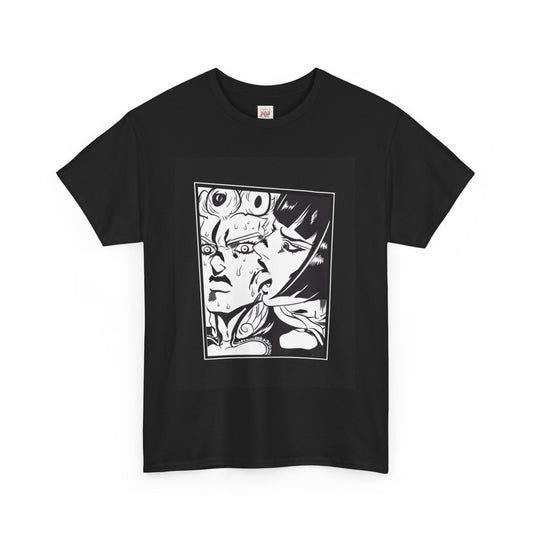 Jojo's Bizarre Adventure Giorno Giovanna Adventure Unisex Heavy Cotton Tee - Vibrant and Stylish Design for Otaku Heads