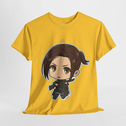 Attack On Titan Sasha Braus Unisex Heavy Cotton Tee - Vibrant and Stylish Design for Otaku Heads