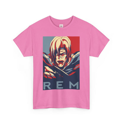 Death Note Rem Unisex Heavy Cotton Tee - Vibrant and Stylish Design for Otaku Heads