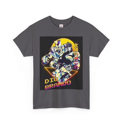 Jojo's Bizarre Adventure Dio Brando  Unisex Heavy Cotton Tee - Vibrant and Stylish Design for Otaku Heads