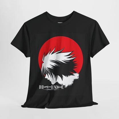 Death Note L Lawliet Unisex Heavy Cotton Tee - Vibrant and Stylish Design for Otaku Heads