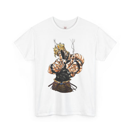 Jojo's Bizarre Adventure Dio Brando  Unisex Heavy Cotton Tee - Vibrant and Stylish Design for Otaku Heads