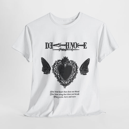 Death Note Unisex Heavy Cotton Tee - Vibrant and Stylish Design for Otaku Heads