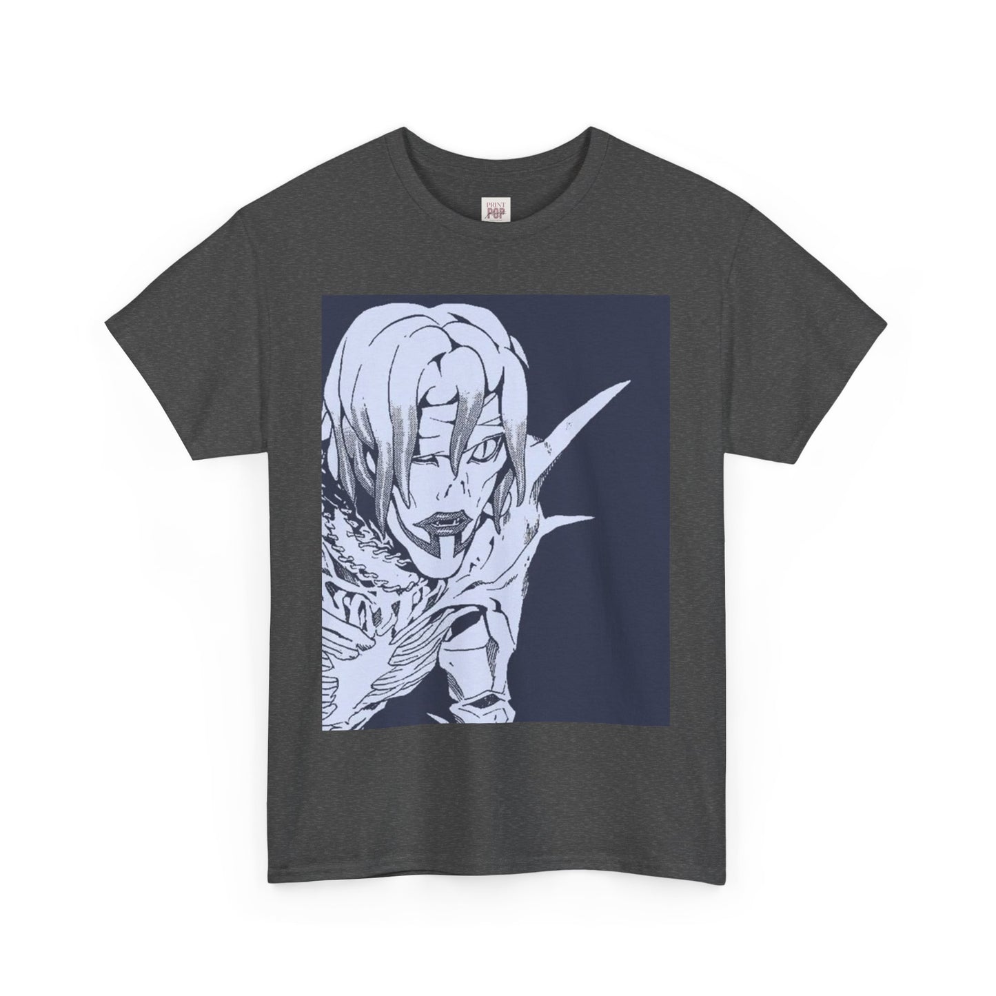 Death Note Rem Unisex Heavy Cotton Tee - Vibrant and Stylish Design for Otaku Heads