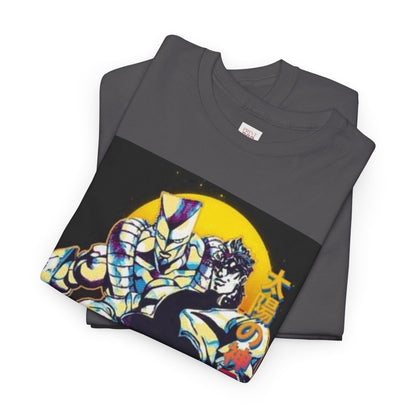 Jojo's Bizarre Adventure Dio Brando  Unisex Heavy Cotton Tee - Vibrant and Stylish Design for Otaku Heads