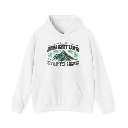 Adventure Awaits Quoted Unisex Heavy Blend Hoodie - Stylish, Premium and High Quality