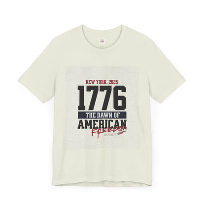 1776 American Freedom Unisex Jersey Tee - Celebrate Independence in Style