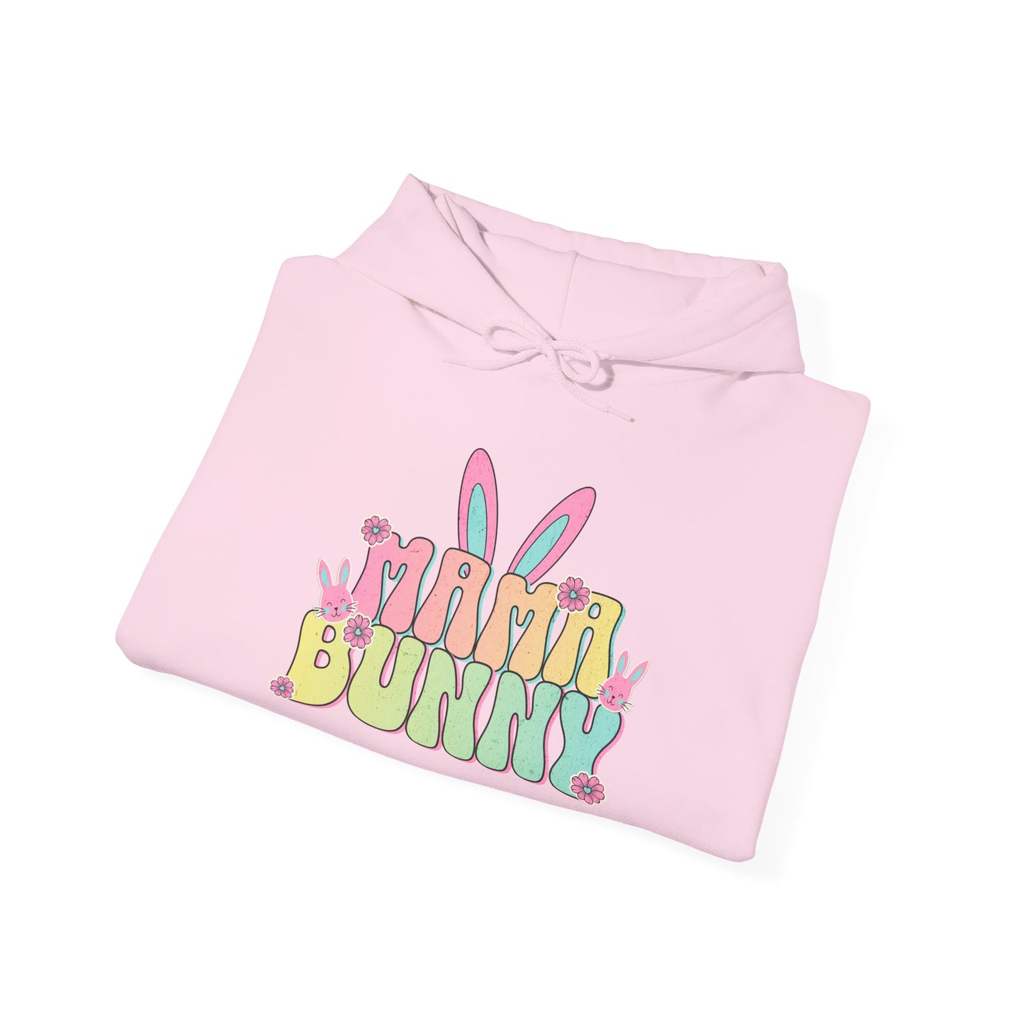 Cute Easter 'Mama Bunny' Unisex Heavy Blend Hoodie - High Quality and Comfortable