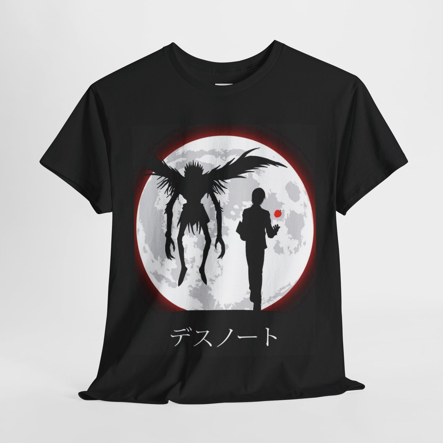 Death Note Unisex Heavy Cotton Tee - Vibrant and Stylish Design for Otaku Heads