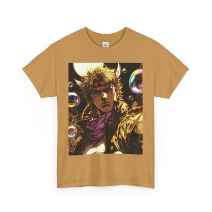 Jojo's Bizarre Adventure Caesar A. Zeppeli Unisex Heavy Cotton Tee - Vibrant and Stylish Design for Otaku Heads