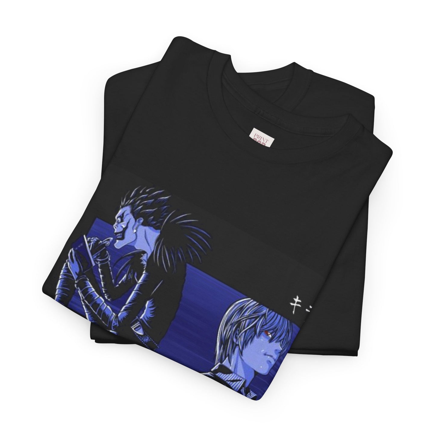 Death Note Unisex Heavy Cotton Tee - Vibrant and Stylish Design for Otaku Heads