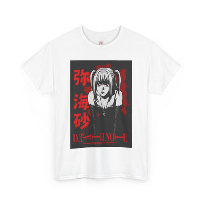 Death Note Misa Amane Unisex Heavy Cotton Tee - Vibrant and Stylish Design for Otaku Heads