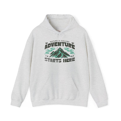 Adventure Awaits Quoted Unisex Heavy Blend Hoodie - Stylish, Premium and High Quality