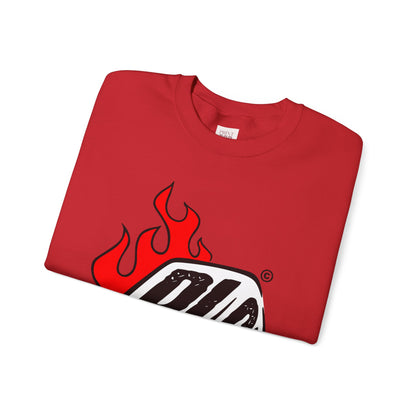 Dig Fire Unisex Crewneck Sweatshirt - Heavy Blend, Trendy Casual Wear