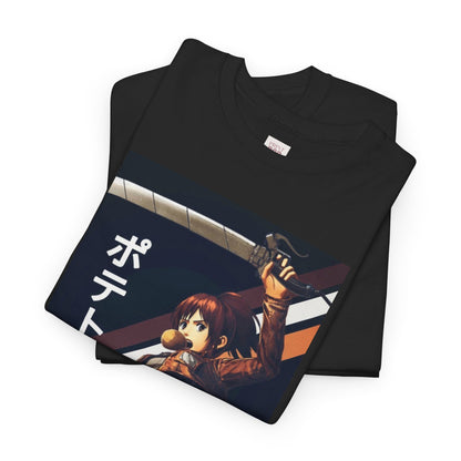 Attack On Titan Sasha Braus Unisex Heavy Cotton Tee - Vibrant and Stylish Design for Otaku Heads